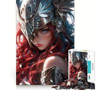 Rompecabezas Sweet Valkyrie Girl de 1000 Piezas para Adultos Juguete Inteligente para Jugar en Interiores Corte preciso Un Regalo Encantador 38x52cm