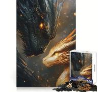 Rompecabezas Tairn y Andarna Fourth Wing de 1000 Piezas para Adultos, Juguete de lógica Mental, diversión Tranquila, Corte Firme, Regalo preciado 50x75cm