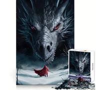 Rompecabezas Tairn y Andarna Fourth Wing de 1000 Piezas para Adultos, Juguete para ejercitar la Mente, Ideal para Momentos de Paz, con Piezas de Arte coleccionables 38x26cm