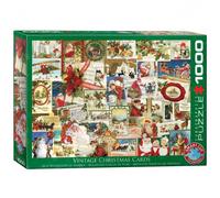 Rompecabezas - Tarjetas De Navidad Antiguas - 1000 Piezas