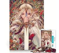 Rompecabezas Tarot Princesa Caballero 1000 Piezas para Adultos Juguete de razonamiento Habilidad Relajante Calma Corte preciso Regalo conmovedor 50x75cm
