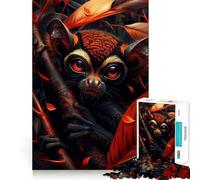 Rompecabezas Tarsier My Funny Friend para Adultos, 1000 Piezas, para Mejorar la Memoria, para Momentos acogedores, para armar, con diseño de la Lista de Deseos de Santa Claus 38x52cm