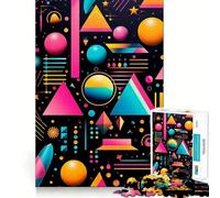 Rompecabezas Technicolor Tango de 1000 Piezas para Adolescentes Rompecabezas para desarrollar la Memoria, Relajante y Divertido Diseño para armar Una cálida Sorpresa 38x52cm