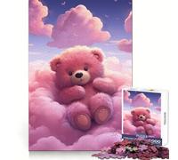 Rompecabezas Teddy Bear Dreamland de 1000 Piezas para Adultos, Juguete de lógica Mental, diversión Tranquila, Corte Firme, Regalo entrañable 50x75cm