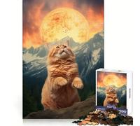 Rompecabezas Teton CatxPizza Sun para Adultos, 1000 Piezas, Juguete de lógica Pura, Tiempo de Paz, Corte preciso, Regalo sincero 38x52cm