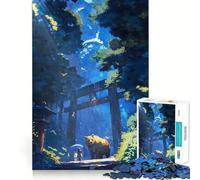 Rompecabezas The Guardian de 1000 Piezas para Adultos, Juguete para ejercitar la Mente, Ideal para Momentos de Paz, con Piezas de Arte coleccionables de Corte nítido 50x75cm