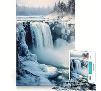 Rompecabezas Thomas Falls para Adultos, 1000 Piezas Juguete Inteligente para el hogar Disfrute de un Corte preciso Decoración de Pared 38x26cm