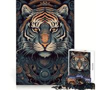 Rompecabezas Tiger Fairyland Teenagers de 1000 Piezas, Juguete de lógica Resistente, Entretenimiento, Bordes Transparentes, artículo de colección 50x75cm