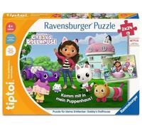Rompecabezas Tiptoi 00198 de Ravensburger para pequeños exploradores: Gabby's Dollhouse, Rompecabezas para niños a Partir de 4 años, para 1 Jugador