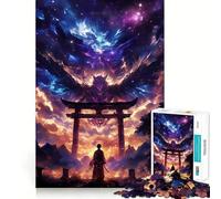 Rompecabezas Torii Gate Phoenix de 1000 Piezas para Adolescentes Juguete para el Desarrollo Personal Diversión compartida Bordes precisos Artículo de Santa Claus 38x52cm