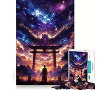 Rompecabezas Torii Gate Phoenix para Adolescentes de 1000 Piezas, Juguete Que desafía la Mente, diversión compartida, diseño nítido y Sorpresa cálida 38x26cm