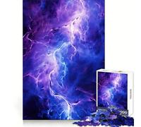 Rompecabezas Tormenta Morada de 1000 Piezas para Adultos, Juguete para desafiar la Mente, Tiempo Libre, diseño nítido, Regalo increíble (50x75cm)