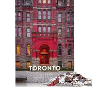 Rompecabezas Toronto 4 de 1000 Piezas para Adultos, Juguete Intelectual, Juego Educativo para aliviar el estrés, decoración del hogar (75 x 50 cm)