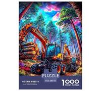 Rompecabezas Tractores agrícolas 1000 Piezas Puzzle - Juego Didáctico para Adultos Y Niños, 52x38cm/1000pcs