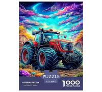 Rompecabezas Tractores agrícolas 1000 Piezas Puzzle para Adultos Y Niños - Juego Didáctico,Divertida Actividad para Toda La Familia 52x38cm/1000pcs
