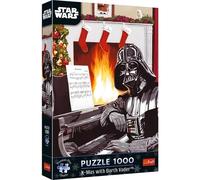 Trefl Puzle Premium Plus Quality Star Wars: La Navidad con Darth Vader 1000 piezas (12085)