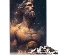 Rompecabezas Un Dios y Las Estrellas Premium de Papel 100% Reciclado, Rectangular, para Adultos y Adolescentes, 1000 Piezas (26 x 38 cm)
