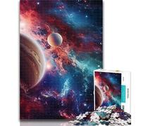 Rompecabezas Universo Colorido 1000 Piezas para Adultos, para Mayores de 14 Años Juego Imposible Mejor Regalo para Adultos y Adolescentes 50x75cm