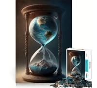 Rompecabezas Universo del Tiempo de 1000 Piezas,Juguete de construcción Focus,Ajuste Firme,Montaje Seguro,Juguete de Entretenimiento para Interiores (50x75cm)