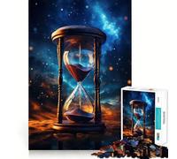 Rompecabezas Universo del Tiempo de 1000 Piezas para Adultos Juego de Habilidad Mental Corte láser para un Ajuste Actividad gratificante para días lluviosos (50x75cm)