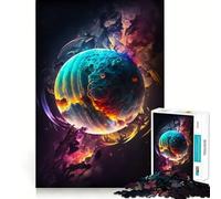 Rompecabezas Uranus,1000 Piezas,Juego Divertido sin Rebabas,Piezas de Corte Limpio,portátil,Ideal para Viajes (38x52cm)