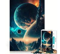 Rompecabezas Uranus de 1000 Piezas Desarrolla la Memoria y la Capacidad de memorización Diversión de Calidad Profesional Ideal para Cortar estimular la Mente Actividad 50x75cm