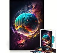 Rompecabezas Uranus de 1000 Piezas para Adultos Juego de Memoria Cerebral Encaje Huecos Actividad Relajante para un Descanso Mental (50x75cm)