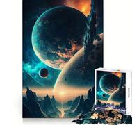 Rompecabezas Uranus para Adolescentes, 1000 Piezas, lógica, Ocio, Bordes definidos, Regalo Festivo (38x26cm)