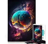 Rompecabezas Uranus para Adultos,1000 Piezas,Juego de Memoria Cerebral,Corte Fino,Acabado Premium,Forma entretenida de Pasar el Tiempo Libre (38x26cm)