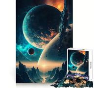 Rompecabezas Uranus para Adultos de 1000 Piezas Desarrolla la Capacidad analítica, estimula la Mente y facilita la unión Regalo Ideal para Navidad (38x52cm)