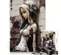 Rompecabezas Urban Girl V de 1000 Piezas para Adolescentes Ejercicio de razonamiento Recreación Relajante Bordes Regalo Ideal (38x52cm)