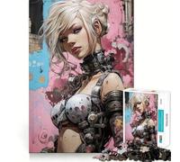 Rompecabezas Urban Girl V,Juego de Memoria de 1000 Piezas,manualidad de Corte de Alta precisión,desafío Cerebral Interactivo para el hogar (50x75cm)