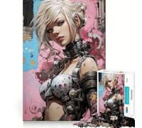 Rompecabezas Urban Girl V para Adultos,1000 Piezas,para desarrollar la Memoria,Divertido,de Alta precisión,fácil de Aprender,para Disfrutar en Familia (38x26cm)