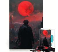 Rompecabezas Urban Sunset para Adolescentes,1000 Piezas,Divertido Juego de Memoria,Superficie Lisa sin Rebabas,Regalo de cumpleaños,Juguete para ejercitar la Mente (38x52cm)