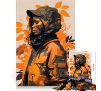 Rompecabezas Urban Survivor Girl de 1000 Piezas para Adolescentes: Entrenamiento Inteligente, Ocio Tranquilo, Corte Impecable, Regalo Encantador (50x75cm)