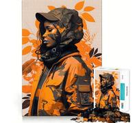 Rompecabezas Urban Survivor Girl para Adolescentes,1000 Piezas,estimula la Mente,Divertido,de Corte Limpio,componentes Resistentes,Actividad para Compartir con los niños (38x26cm)