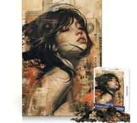 Rompecabezas Urban Whispers de 1000 Piezas para Adultos Pensamiento estratégico, relajación Mental, diversión, Ajuste preciso, (38x26cm)
