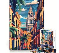 Rompecabezas Valencia de 1000 Piezas para Adolescentes Estimula la Memoria cognitiva Ideal para Relajarse Corte preciso (50x75cm)