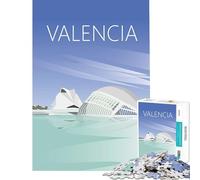Rompecabezas Valencia de 1000 Piezas para Juego Educativo Juguete desafiante para Juegos educativos Regalo para cumpleaños tamaño 75x50cm