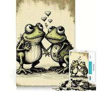 Rompecabezas Valentine Doodle Vi de 1000 Piezas Juego de concentración Mental Corte de precisión Bordes Lisos Actividad Absorbente para Noches tranquilas (50x75cm)