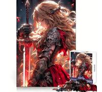 Rompecabezas Valkyrie Angel de 1000 Piezas para Adolescentes Ejercicio Mental, pasatiempo Relajante Navidad (38x52cm)