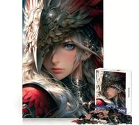 Rompecabezas Valkyrie Angel of War de 1000 Piezas Desarrolla la Capacidad cognitiva Un pasatiempo Tranquilo Cierre sólido Navidad (50x75cm)