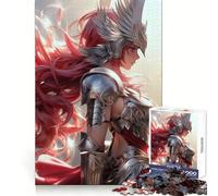 Rompecabezas Valkyrie Angel Warrior de 1000 Piezas para Adultos Mente aguda, fácil de Disfrutar Ajuste Firme Regalo Festivo (38x52cm)