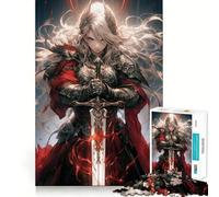 Rompecabezas Valkyrie Blade para Adultos de 1000 Piezas,Divertido Juego de Memoria,componentes Resistentes y de Corte Limpio, aliviar el estrés (38x52cm)