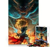 Rompecabezas Valkyrie Valor de 1000 Piezas para Adultos Pensamiento estratégico, Relajante y Divertido Ajuste preciso (38x26cm)