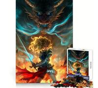 Rompecabezas Valkyrie Valor para Adultos, 1000 Piezas, Entrenamiento Mental, Momentos de Relax, Corte láser, Navidad Alegre (38x52cm)