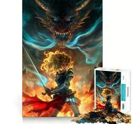 Rompecabezas Valkyrie Valor para Adultos,1000 Piezas,Juego Think Boost,Estructura de Encaje precisa,fácil de Aprender,diversión para Toda la Familia (50x75cm)