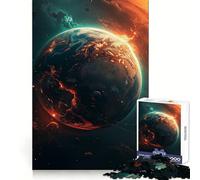 Rompecabezas Vestigios del Planeta Espacial para Adolescentes, 1000 Piezas, Lógica Clara, Juguete, Lento, Disfruta, Corte, Sorpresa de Cumpleaños (38x26cm)