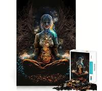 Rompecabezas Viaje Místico de 1000 Piezas para Adultos y Adolescentes Juego Mental Diversión Tranquila Bordes Afilados Regalo Memorable (50x75cm)