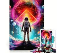 Rompecabezas Viajero del Espacio-Tiempo para Adolescentes, 1000 Piezas, Juguete de Habilidad Mental, Diseño Sencillo y Divertido, Regalo Memorable 38x26cm